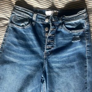 Vert High Waist Wide Leg Jean
